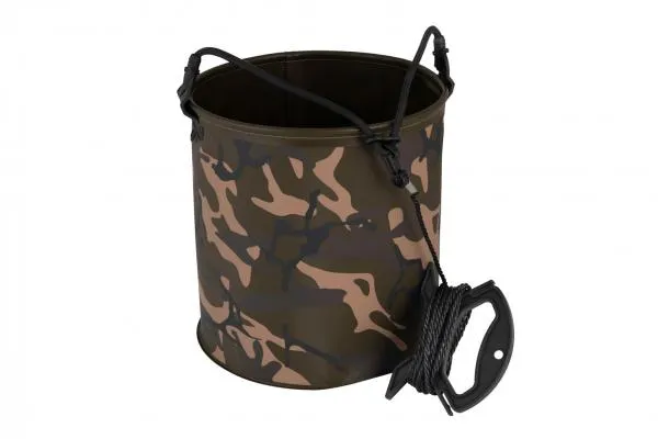 SNECI - Horgász webshop és horgászbolt - Fox Aquos Camolite Water Bucket 24.5cmx25cm vízmerő vödör