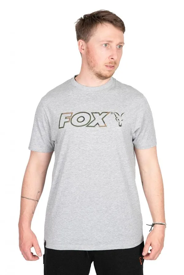SNECI - Horgász webshop és horgászbolt - Fox Ltd LW Grey Marl T LARGE póló