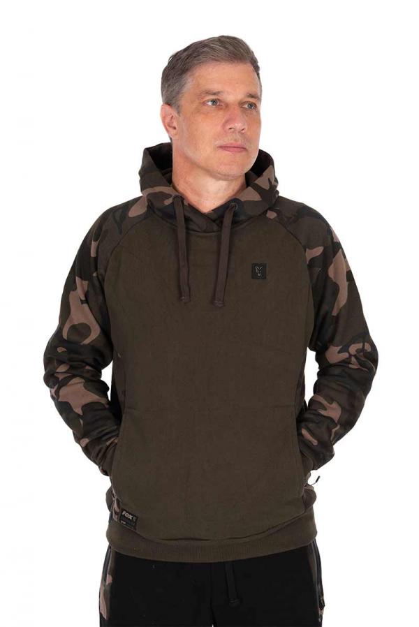 SNECI - Horgász webshop és horgászbolt - Khaki  / Camo pullover premium 310 hoodie - S