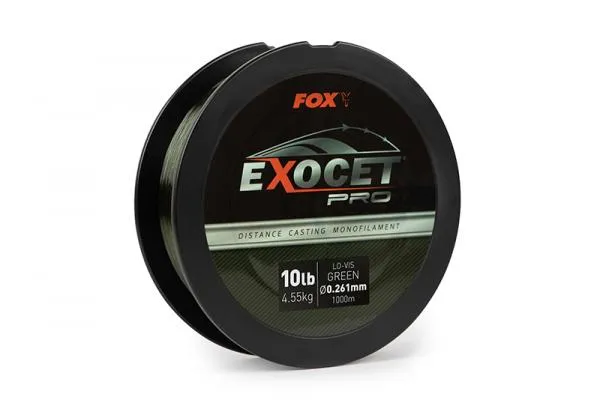 SNECI - Horgász webshop és horgászbolt - Fox Exocet Pro 0.261mm 10lbs / 4.55kgs (1000m) monofil zsinór
