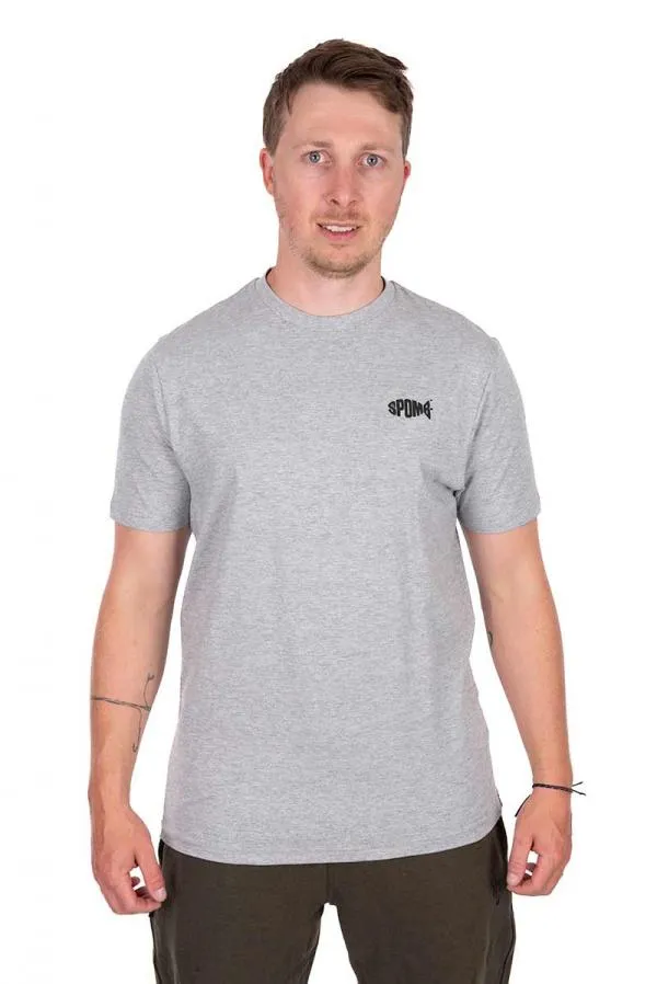 SNECI - Horgász webshop és horgászbolt - Fox Spomb T Shirt Grey  SMALL póló
