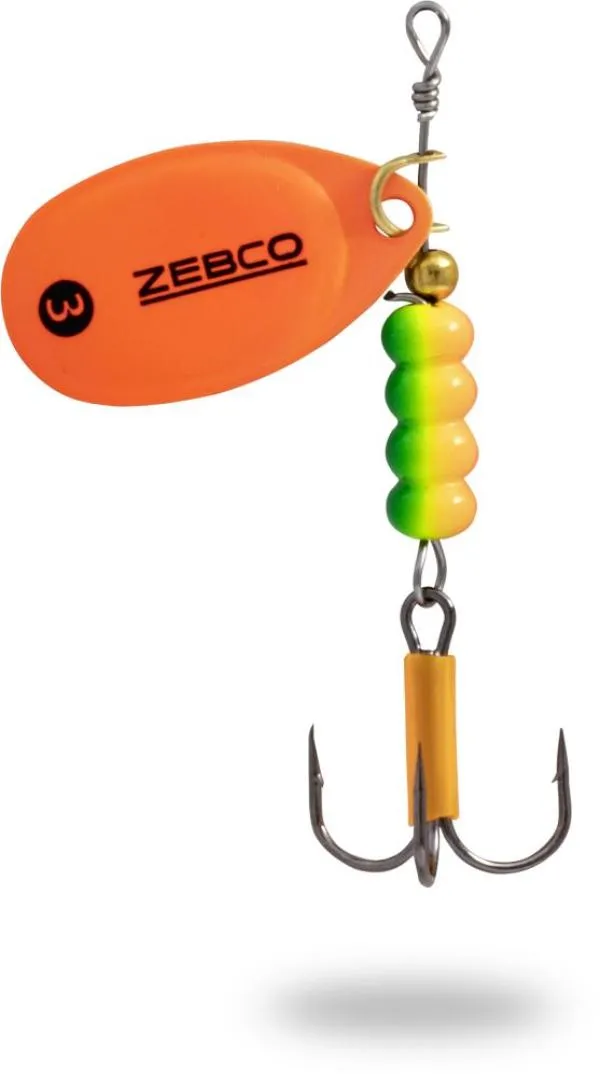 SNECI - Horgász webshop és horgászbolt - 3g ezüst / narancs Zebco Trophy Z-Blade No. 1