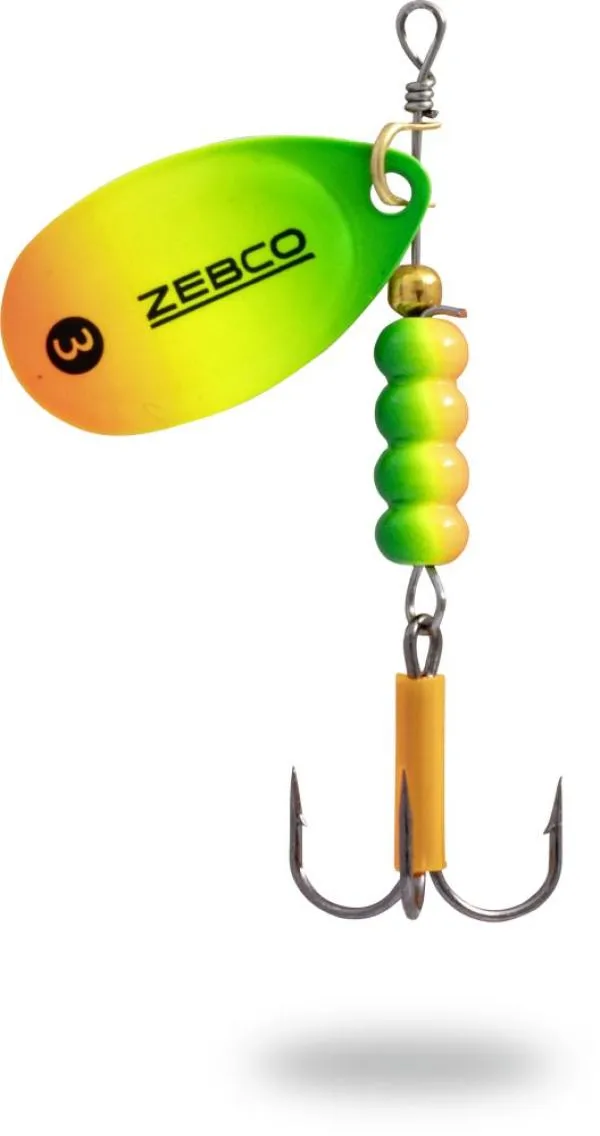 SNECI - Horgász webshop és horgászbolt - 13g ezüst / firetiger Zebco Trophy Z-Blade No. 5
