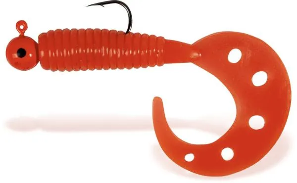SNECI - Horgász webshop és horgászbolt - 5g 7cm japan red Rhino Twister Rigged