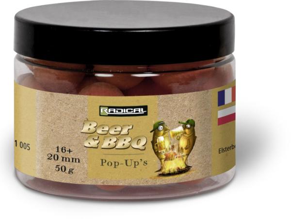 Zebco z-carp beer -and- bbq 16, 20mm 50g piros/barna popup