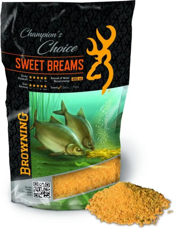 SNECI - Horgász webshop és horgászbolt - Browning Chamipon Choice Sweet Breams 1kg etetőanyag
