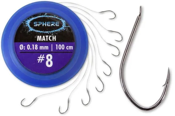 SNECI - Horgász webshop és horgászbolt - Browning Sphere Match #8 black nikkel ? 0,18mm