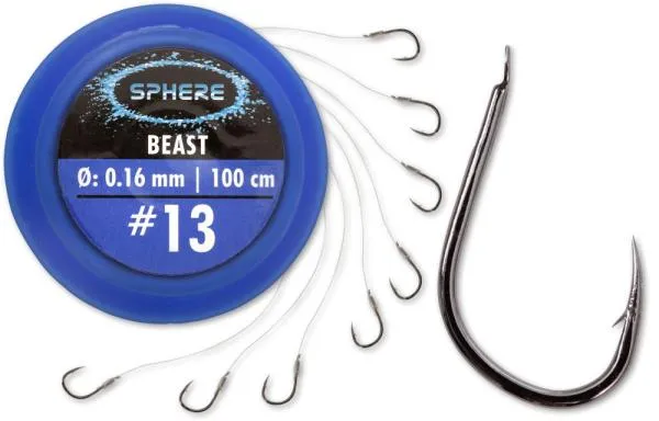 SNECI - Horgász webshop és horgászbolt - #8 Browning Sphere Beast black nikkel 3,8kg,7,6lbs ?0,20mm 100cm 8darab 0,67g