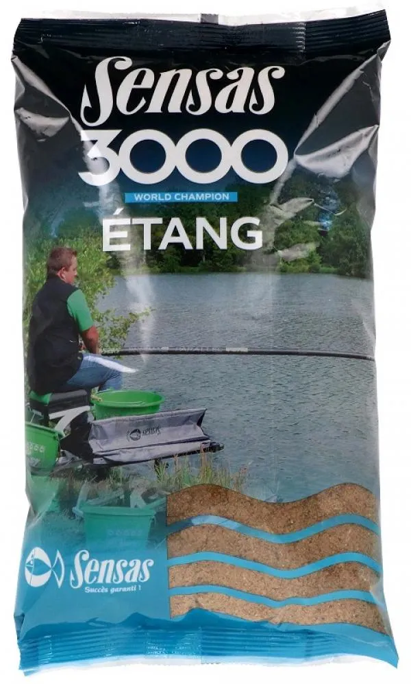 SNECI - Horgász webshop és horgászbolt - Sensas 3000 Etang (tavak) 3kg etetőanyag 