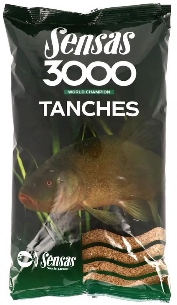 SNECI - Horgász webshop és horgászbolt - Sensas 3000 Tench (compó) 1kg etetőanyag 