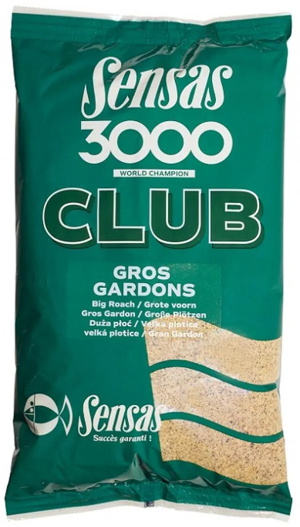 SNECI - Horgász webshop és horgászbolt - Etetőanyag 3000 Club Gross Gardons (nagy bodorka) 2,5kg