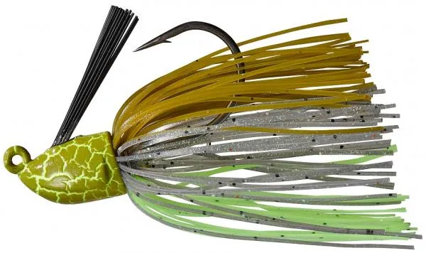 SNECI - Horgász webshop és horgászbolt - Jungle Blaster 10g Chartreuse Pumpkin Craw