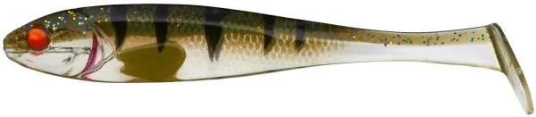 SNECI - Horgász webshop és horgászbolt - Magic Slim Shad 4 (8cm) Magic Green Perch