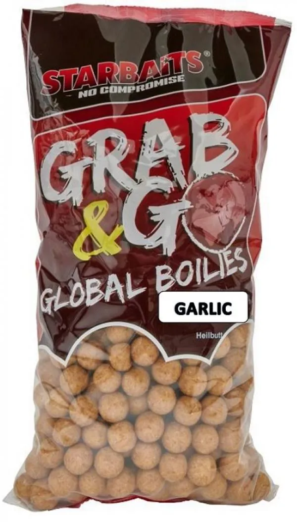 SNECI - Horgász webshop és horgászbolt - STARBAITS Global Boilies GARLIC 14mm 2,5kg Etető Bojli