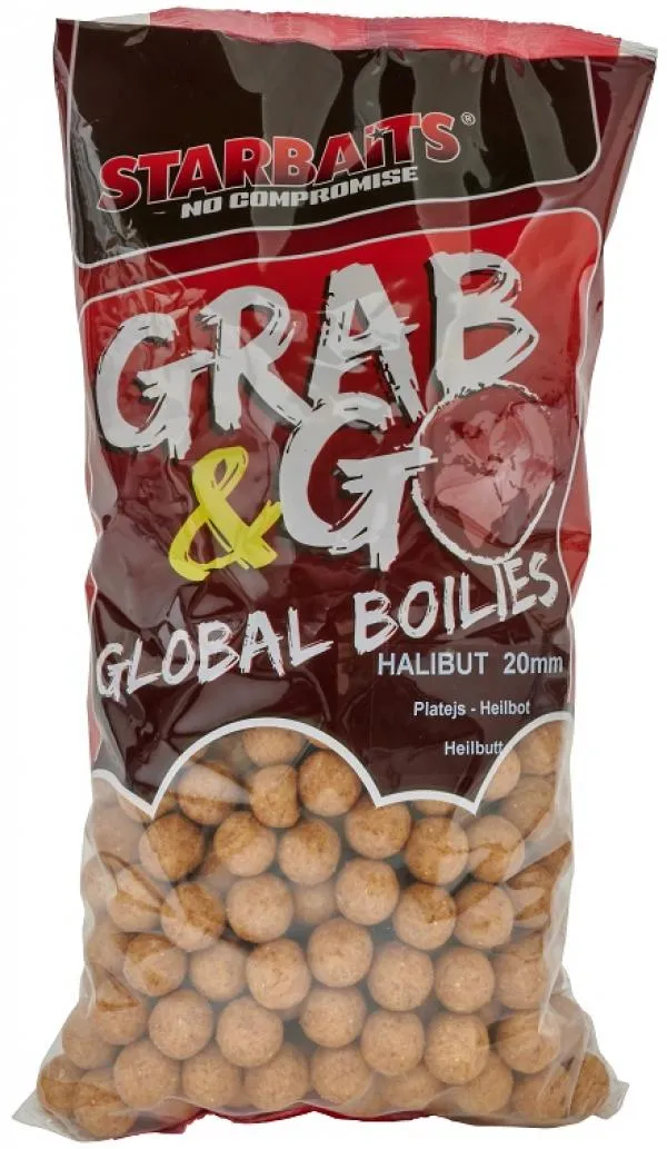 SNECI - Horgász webshop és horgászbolt - STARBAITS Global Boilies HALIBUT 14mm 2,5kg Etető Bojli