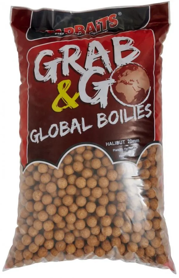 SNECI - Horgász webshop és horgászbolt - STARBAITS Global Boilies HALIBUT 14mm 10kg Etető Bojli