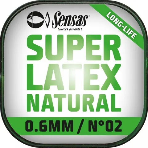 SNECI - Horgász webshop és horgászbolt - Rakósgumi Super Latex Natural 6m 1,6 mm