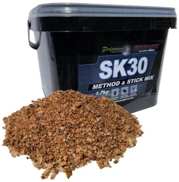 SNECI - Horgász webshop és horgászbolt - Starbaits Method & Stick Mix SK30 1,7kg etetőanyag