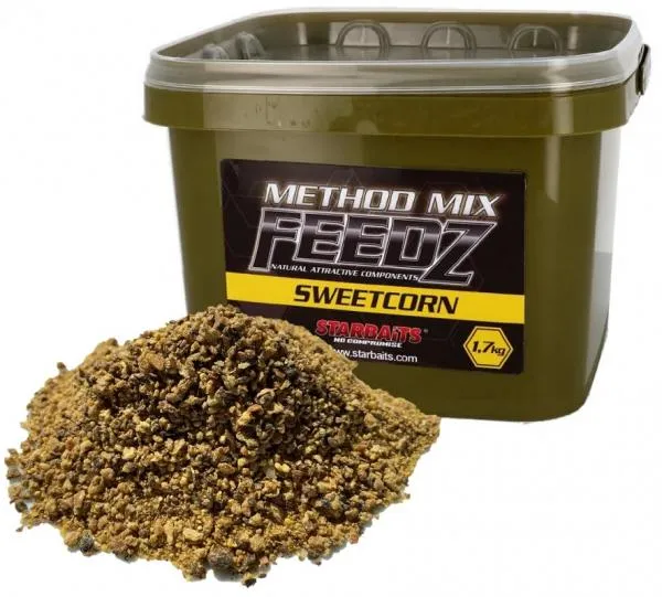 SNECI - Horgász webshop és horgászbolt - Starbaits Feedz Method Mix Sweetcorn (édes kukorica)1,7kg etetőanyag