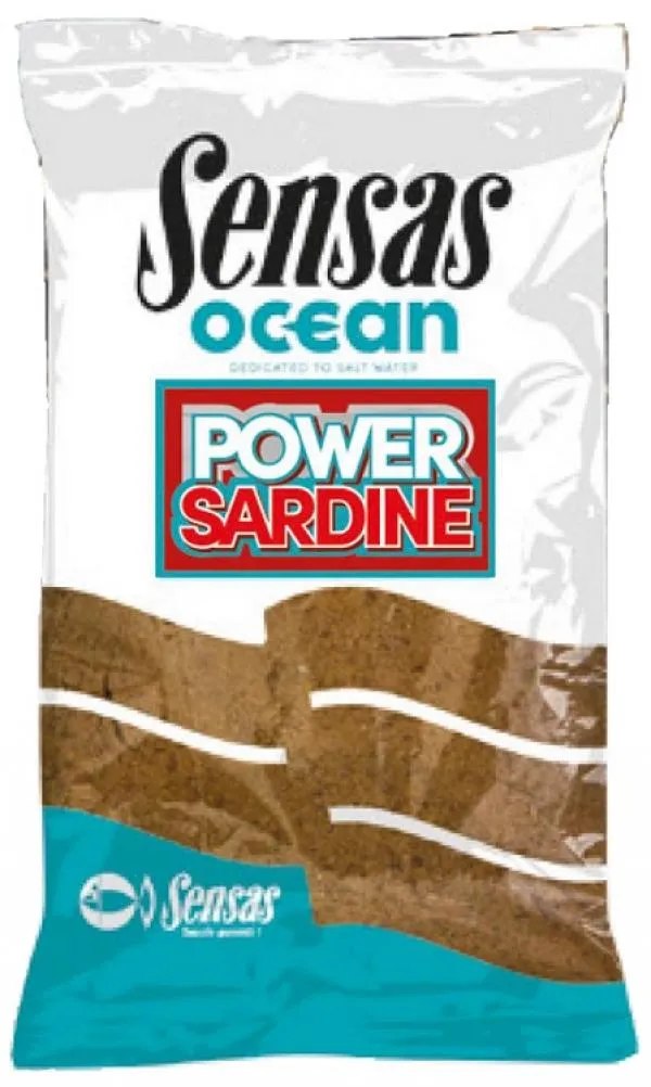 SNECI - Horgász webshop és horgászbolt - Sensas Ocean Concept Power Sardine (szardínia) Mix 1kg etetőanyag 