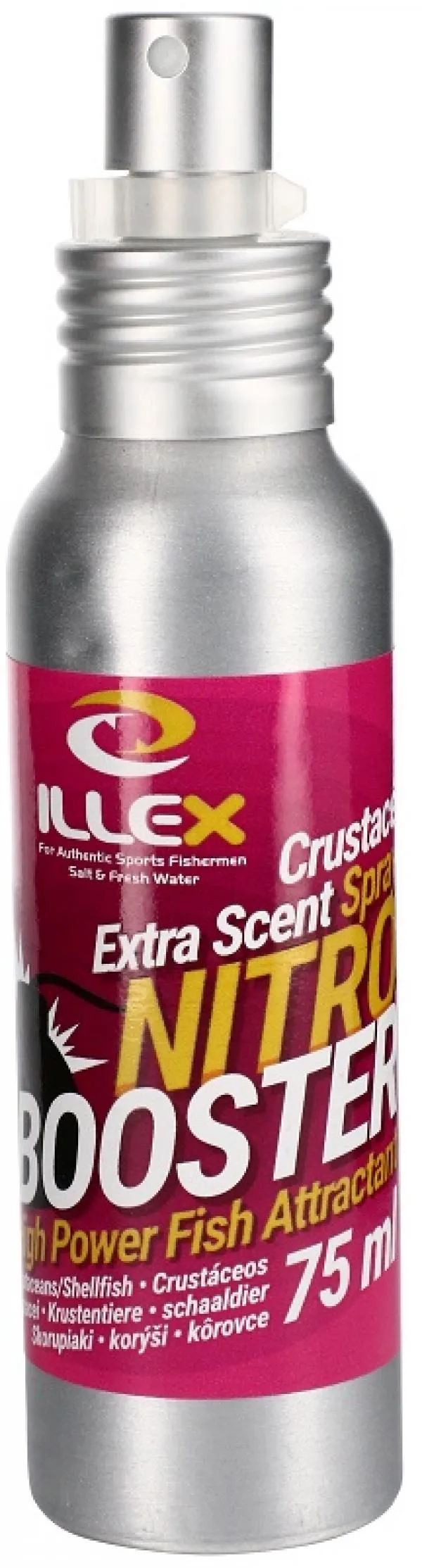 SNECI - Horgász webshop és horgászbolt - Illex Nitro Booster spray 75ml - rákfélék