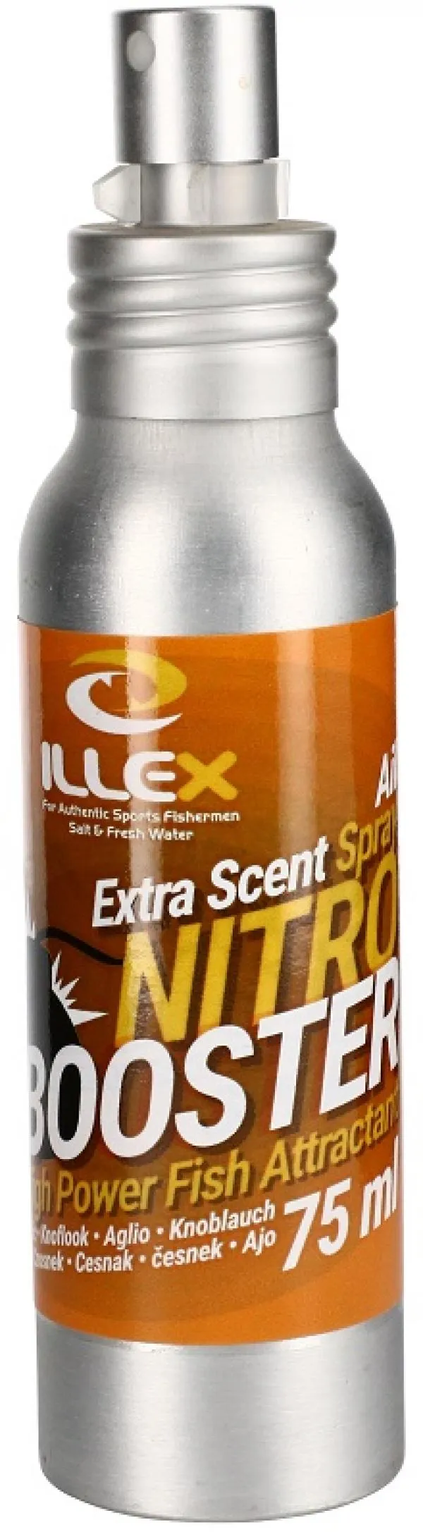 SNECI - Horgász webshop és horgászbolt - Illex Nitro Booster spray 75ml - fokhagyma