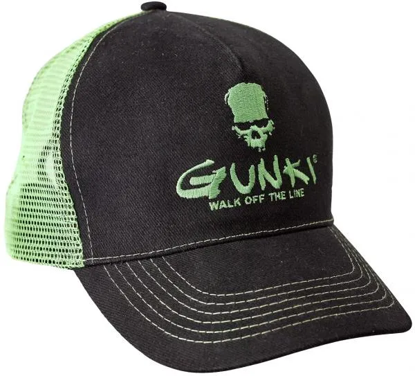 SNECI - Horgász webshop és horgászbolt - Sapka Gunki TRUCKER BLACK-fekete