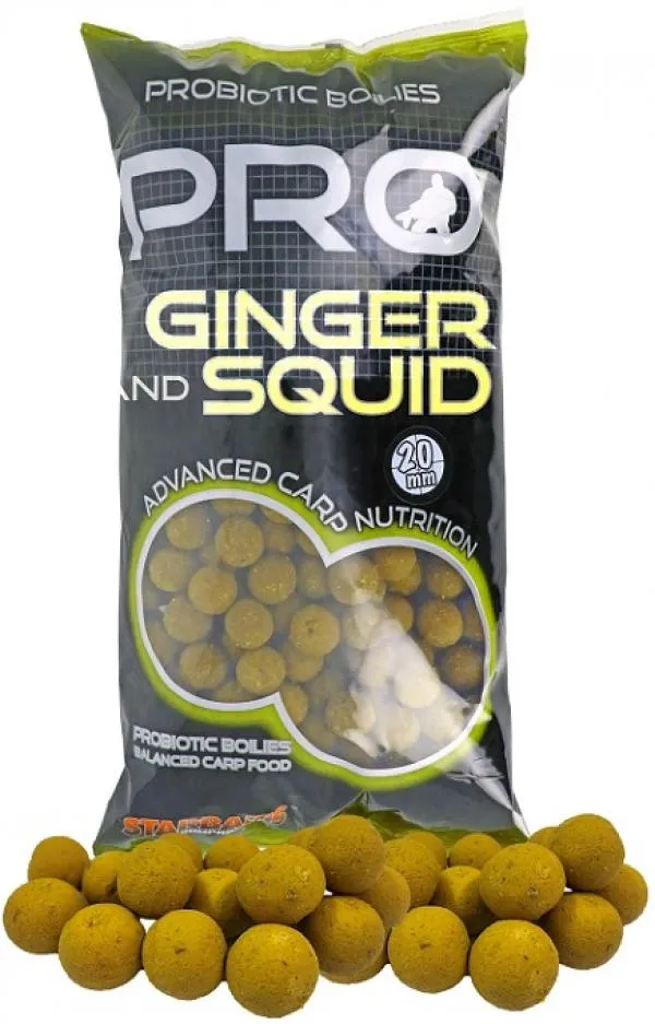 SNECI - Horgász webshop és horgászbolt - Boilies Pro Ginger Squid 14mm 2kg