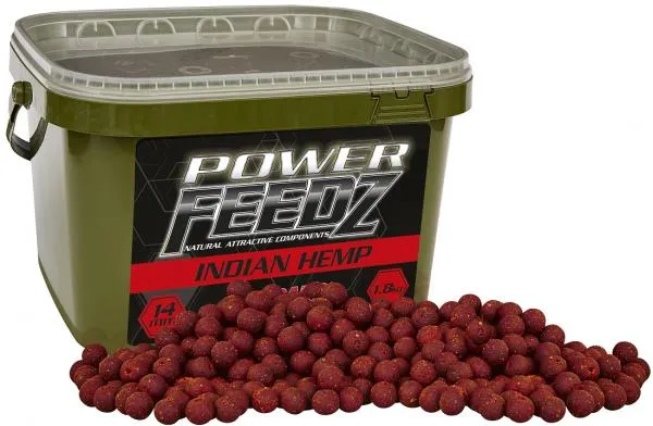 SNECI - Horgász webshop és horgászbolt - Starbaits Power FEEDZ Indian Hemp 14mm 1,8kg Etető Bojli