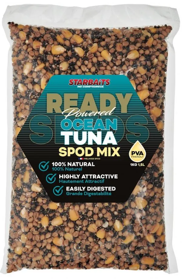 SNECI - Horgász webshop és horgászbolt - Starbaits Ready Seeds Ocean Tuna Spod Mix 1kg magmix