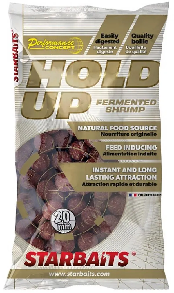 SNECI - Horgász webshop és horgászbolt - Hold Up Fermented Shrimp - Bojli 1kg 20mm