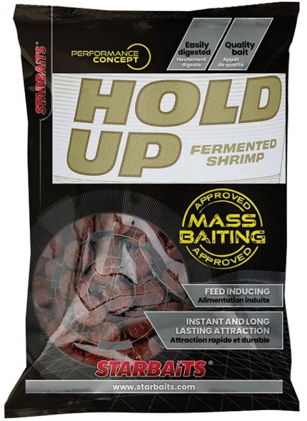 SNECI - Horgász webshop és horgászbolt - Mass Baiting Boilies Hold Up Fermented Shrimp 14mm 3kg