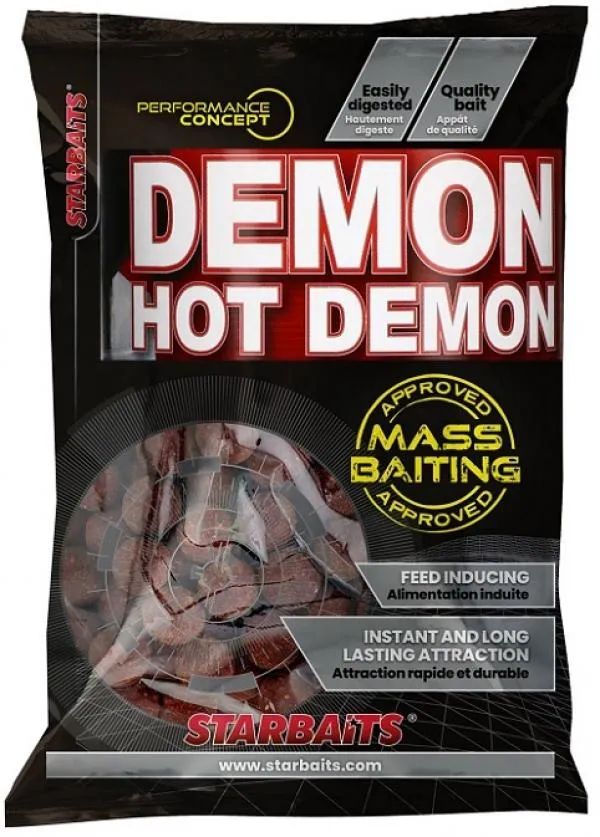 SNECI - Horgász webshop és horgászbolt - Mass Baiting Boilies Hot Demon 14mm 3kg