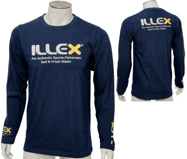 SNECI - Horgász webshop és horgászbolt - Póló Illex Long Sleeved Navy Blue M