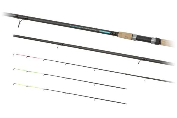 SNECI - Horgász webshop és horgászbolt - CarpZoom Aggressor Feeder 390 cm, 150+ g, 3+3 részes feeder, picker horgászbot