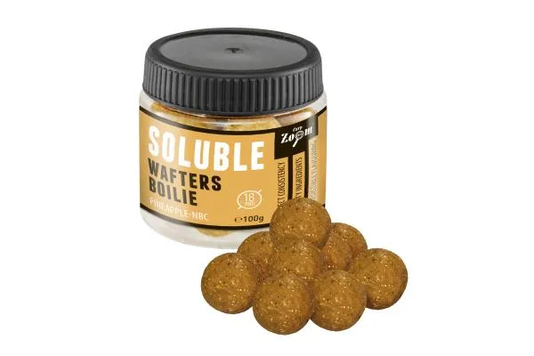 SNECI - Horgász webshop és horgászbolt - CZ Oldódó wafters bojli, o18 mm, ananász, vajsav (NBC), 100 g