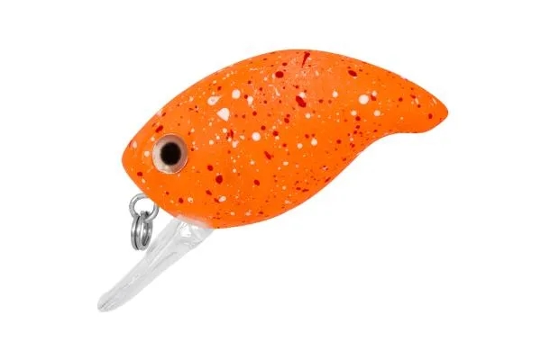 SNECI - Horgász webshop és horgászbolt - PZ Tiny Fish wobbler, 3 cm, 2,4 g, narancs, úszó