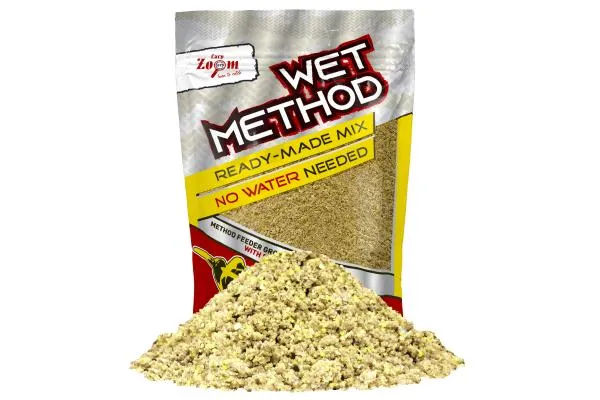 SNECI - Horgász webshop és horgászbolt - CZ Wet Method készre kevert etetőanyag, paprikás kenyér, piros, 850 g