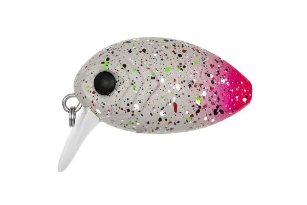 SNECI - Horgász webshop és horgászbolt - PZ UL Bug wobbler, 3,2 cm, 3,5 g, fehér, rózsaszín, úszó