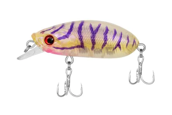 SNECI - Horgász webshop és horgászbolt - PZ Beetle wobbler, 5 cm, 7,8 g, sárga, fehér, lila, úszó