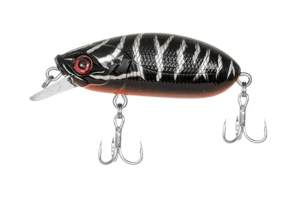 SNECI - Horgász webshop és horgászbolt - PZ Beetle wobbler, 5 cm, 7,8 g, fekete, fehér, úszó