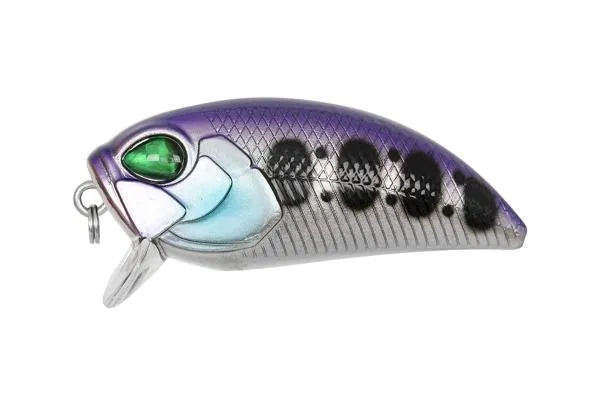 SNECI - Horgász webshop és horgászbolt - PZ Angry Crank wobbler, 5 cm, 8 g, lila, fehér, fekete, úszó