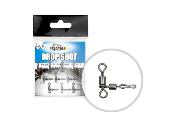 SNECI - Horgász webshop és horgászbolt - PZ Drop Shot Forgó, #3x4, 10 db