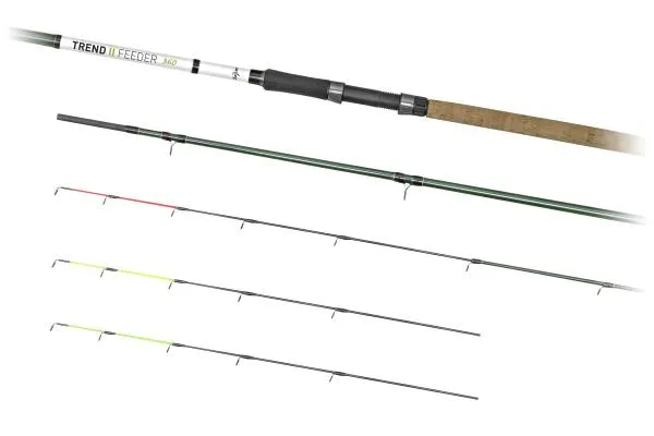 SNECI - Horgász webshop és horgászbolt - CARP ZOOM Trend II Feeder , 360 cm, 160 g, 3+3 részes feeder,picker horgászbot