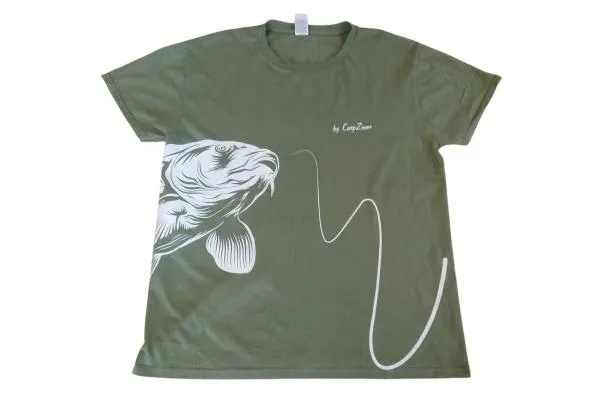 SNECI - Horgász webshop és horgászbolt - CZ Pamut póló, XL, zöld