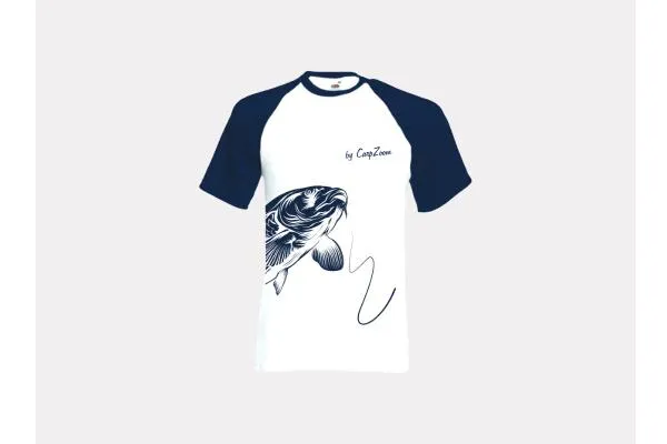 SNECI - Horgász webshop és horgászbolt - CZ Limitált fehér- kék póló, XL