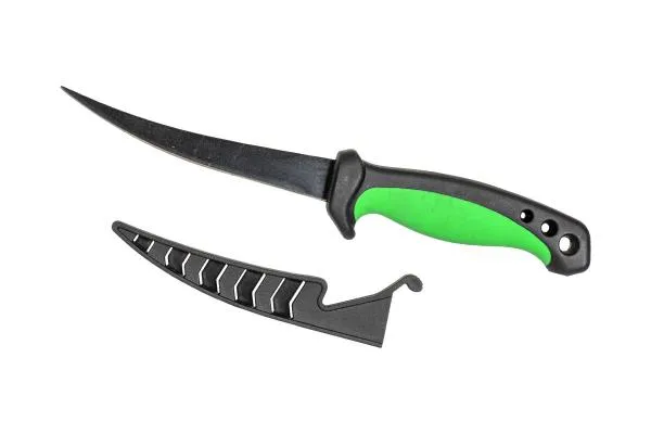 SNECI - Horgász webshop és horgászbolt - CarpZoom Bevonatos filéző kés, 25,3 cm