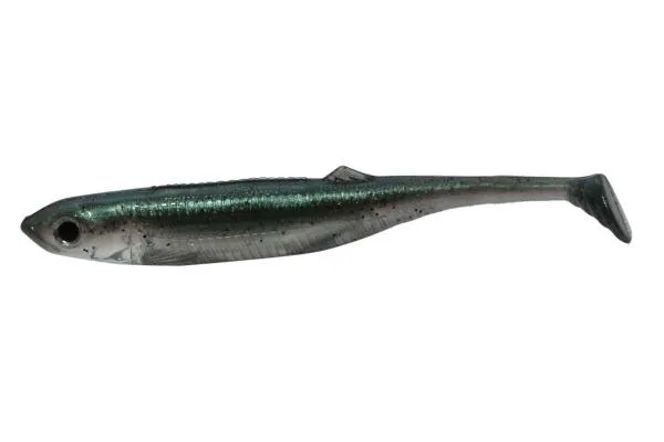 SNECI - Horgász webshop és horgászbolt - PZ Longtail Killer gumihal halas aromával, 10 cm, kék, szürke, 5 db