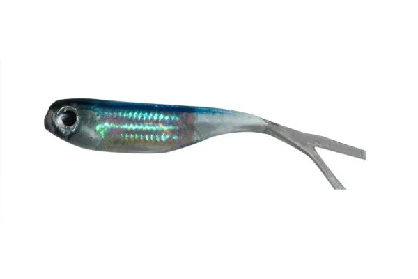 SNECI - Horgász webshop és horgászbolt - PZ Offspring Tail Killer gumihal halas aromával, 5 cm, kék, 5 db