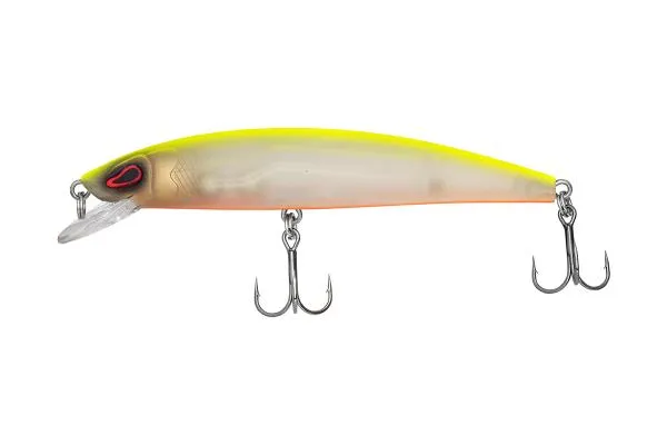 SNECI - Horgász webshop és horgászbolt - Predator-Z Arrow Minnow wobbler, 9 cm, 9,2 g, fluo sárga, fehér, úszó